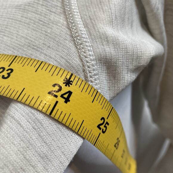 Vintage Patagonia Capilene Men's Gray Quarter Zip Pullover Size L Layered Base - Picture 4 of 11